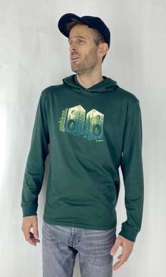 REMERA MANGA LARGA CAPUCHA AMBIENT w23