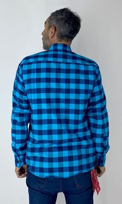 CAMISA LEÑADORA AQUA - Rethink Hurlingham