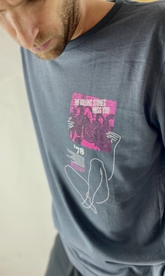 Remera manga Larga Rolling Stone Miss you - comprar online