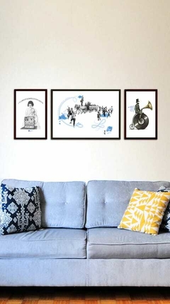 Cuadros Vintage Set x3