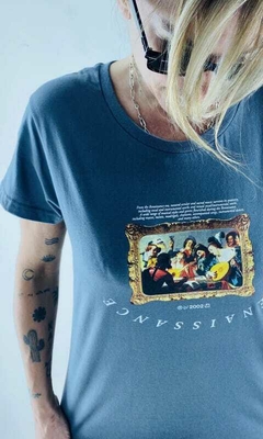 REMERA MUJER PRINT s24 RENACIMIENTO - comprar online