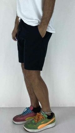 BERMUDA LINO ELASTIC NEGRO en internet