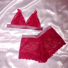 Conjunto Renda Brilho Jenny