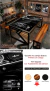 MESA - PRETA COM COBRE - TEMAS (CARROS) na internet