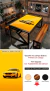 Imagem do MESA - PRETA COM COBRE - TEMAS (CARROS)