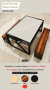 MESA PRETO COM COBRE - BRANCO OF WHITE - (CORES) - loja online