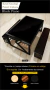 MESA PRETO COM COBRE - BRANCO OF WHITE - (CORES)