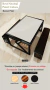 MESA PRETO COM COBRE - BRANCO OF WHITE - (CORES) - Util casa e jardim