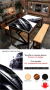 MESA - PRETA COM COBRE - TEMAS (CARROS) - comprar online