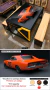 MESA PRETA COM AMARELO - TEMAS (CARROS) - loja online