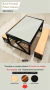 Imagem do MESA PRETO COM COBRE - BRANCO OF WHITE - (CORES)
