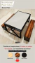 MESA PRETO COM COBRE - BRANCO OF WHITE - (CORES) na internet