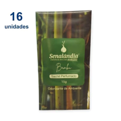 Kit 16 Sachê Perfumado de Bambu da Senalândia 15g - comprar online