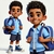 Bonequinhas Digitais Personalizadas - Mascotinhos Escolares - Menino na internet