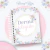 Capa Personalizada para Agenda A5 – Profissões Floral - loja online
