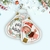 Chaveiro Natalino Personalizado – Estampas Temáticas com Sinos e Papai Noel - loja online