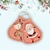 Chaveiro Natalino Personalizado – Estampas Temáticas com Sinos e Papai Noel na internet