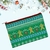 Necessaire Slim Personalizada de Natal – Decoração - Sandra Visual Art's
