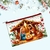 Necessaire Slim Personalizada de Natal – Presépio - Sandra Visual Art's