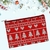 Necessaire Slim Personalizada de Natal – Decoração - Sandra Visual Art's