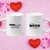 Imagem do Caneca Personalizada Dia dos Namorados – Minimalista - Minha Trilha Sonora