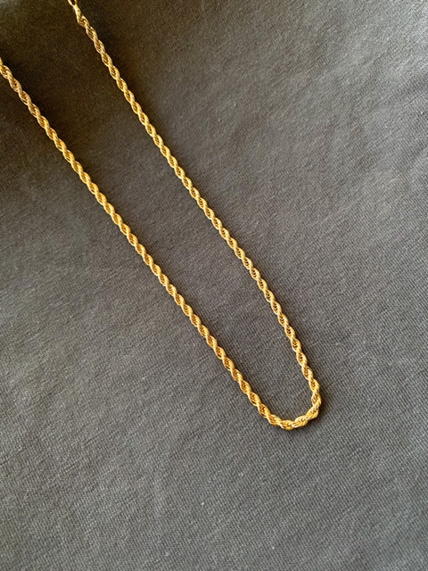 CHOKER CORDÃO BAIANO DOURADO