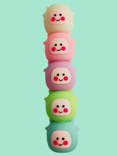 Marca-Texto Torre de Ovelhinhas Pastel