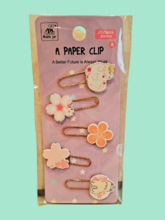 Clipes de Papel Decorados Kawaii - loja online