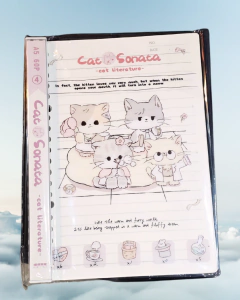 Caderno Kawaii Cat Sonata na internet