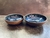 Dupla de cumbucas Terracota & Azul - comprar online