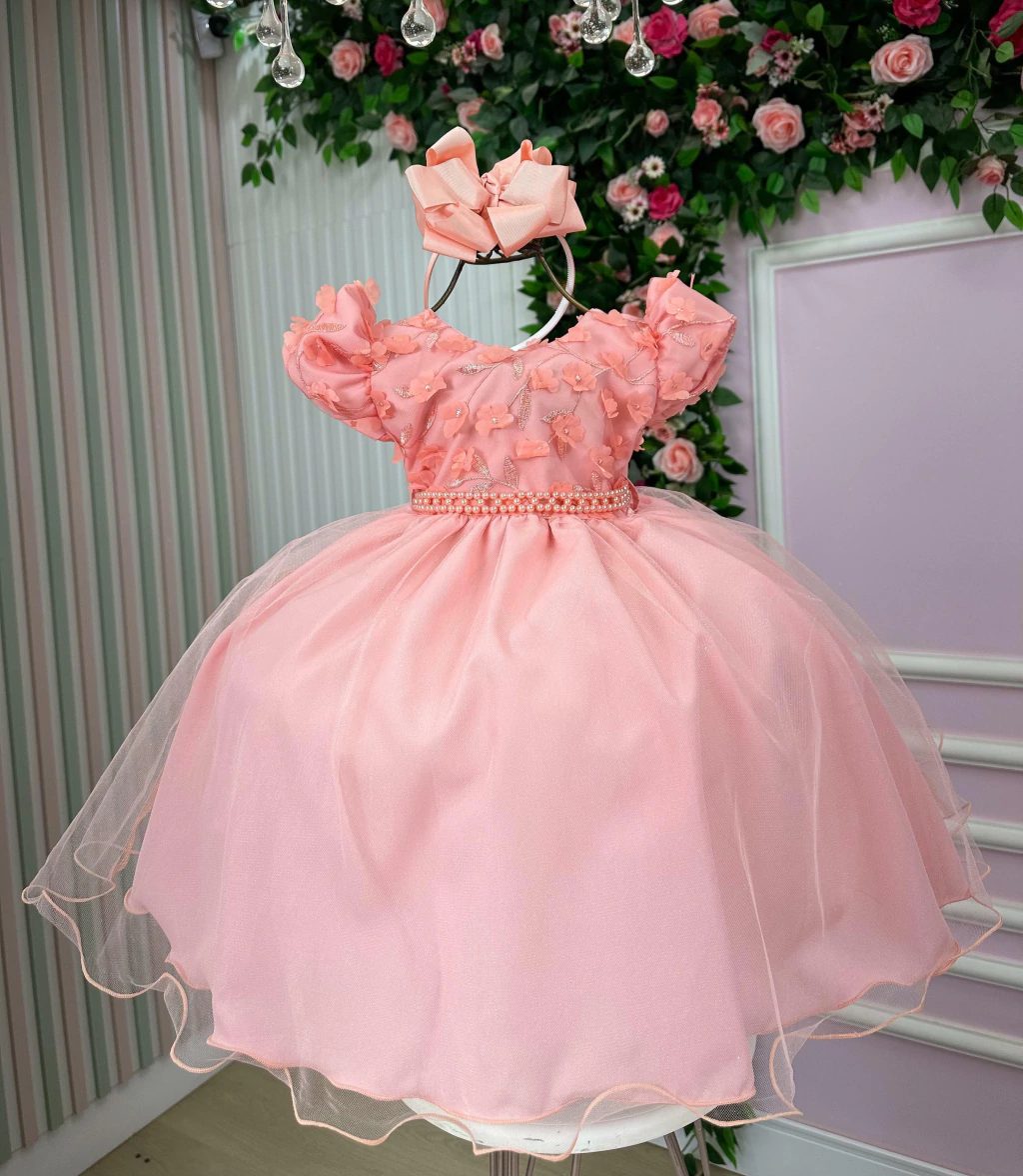 Vestido Miss Cherry Poliana Pessego