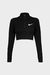 cropped manga longa nike