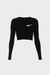 cropped manga longa nike na internet