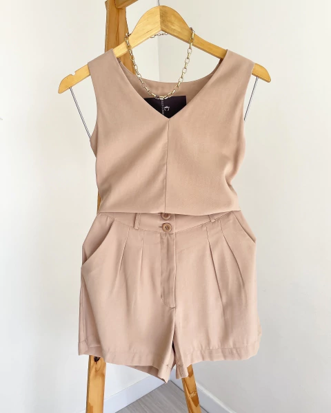 Conjunto Gabi bege - comprar online