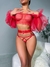 Set Lenceria Rojo - comprar en línea
