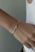 Pulseira heart cravejada