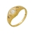 Anel cravejado em zircônia (disponível em ouro e ródio) - comprar online