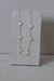 Colar de trevo branco - longo 70cm - comprar online