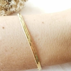 Pulseira Fita Laminada