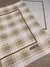 Lugar Americano | Easy Clean | Xadrez & Off White - comprar online