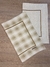 Lugar Americano | Easy Clean | Xadrez & Off White