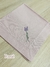 Guardanapo | Linho | Bordado Flor de Lavanda - Harmonia Store