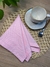 Guardanapo | Rosa Bebê Poá Branco