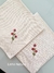 Guardanapo | Linho | Bordado Floral - comprar online