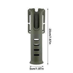 Cinto de vara de pescar suporte de barriga para vara de pescar suporte para vara de pesca ajustável cinto de cintura para pesca - comprar online