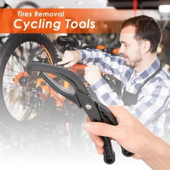 Alicate de pneu de bicicleta Ferramenta de reparo de bicicleta MTB Removedor de pneu de plástico Braçadeira de inserção Suporte de instalação Clipe Acessórios de ciclismo - ALM Esportes