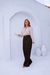 Calça Pantalona - Preta - comprar online