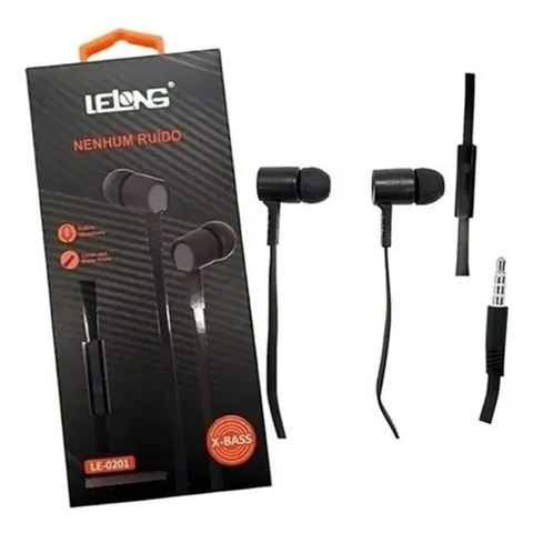 FONE COM FIO LELONG LE-0201