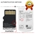 Cartões flash microsd 128 do micro sd/tf para a câmera do zangão do telefone - Vila dos Orcs