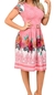 Vestido Rosê Estampado - 1